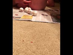 golfballs feel good in my ass